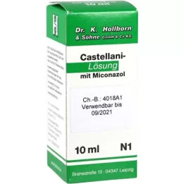 CASTELLANI m. Miconazolopløsning, 10 ml