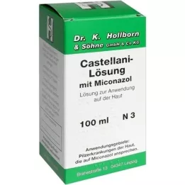 CASTELLANI m. Miconazolopløsning, 100 ml