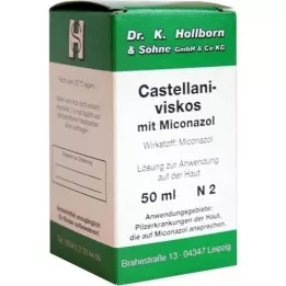 CASTELLANI tyktflydende med miconazolopløsning, 50 ml