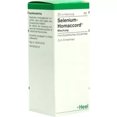 SELENIUM HOMACCORD Dråber, 30 ml