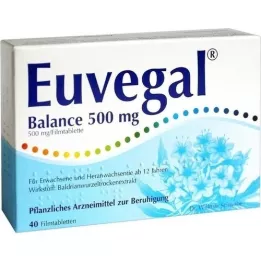EUVEGAL Balance 500 mg filmovertrukne tabletter, 40 stk