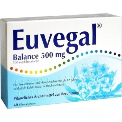 EUVEGAL Balance 500 mg filmovertrukne tabletter, 40 stk