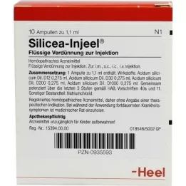SILICEA INJEEL Ampuller, 10 stk