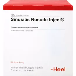 SINUSITIS Nosode Injeel ampuller, 100 stk