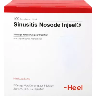 SINUSITIS Nosode Injeel ampuller, 100 stk