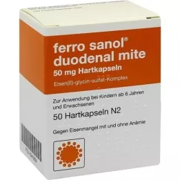 FERRO SANOL tolvfingertarmmide 50 mg mavesaft hård, 50 stk