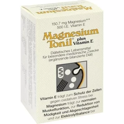 MAGNESIUM TONIL plus E-vitamin kapsler, 100 stk