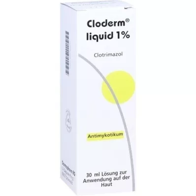 CLODERM Væske 1 %, 30 ml