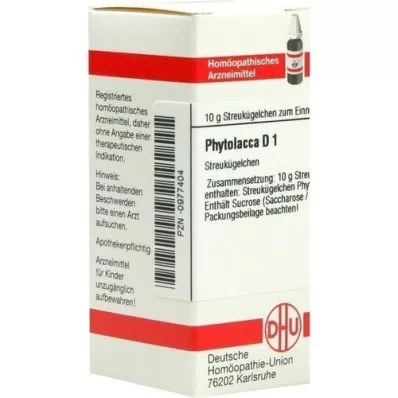 PHYTOLACCA D 1 kugle, 10 g