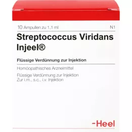STREPTOCOCCUS VIRIDANS Injeel ampuller, 10 stk