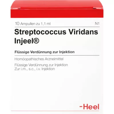 STREPTOCOCCUS VIRIDANS Injeel ampuller, 10 stk