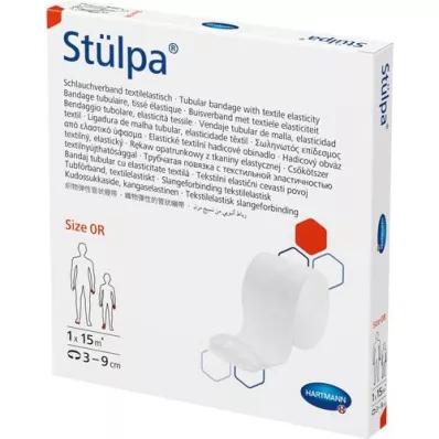 STÜLPA Rulle 0R 1,5 cmx15 m Kdr.Fod/Tå, 1 stk