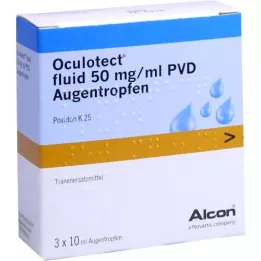 OCULOTECT væske PVD øjendråber, 3X10 ml