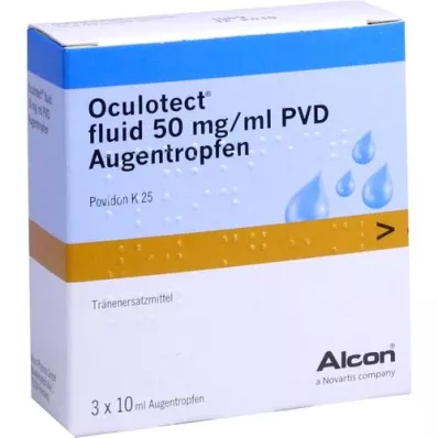 OCULOTECT væske PVD øjendråber, 3X10 ml
