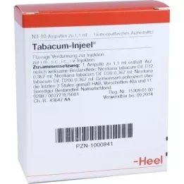 TABACUM INJEEL Ampuller, 10 stk