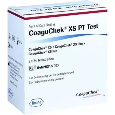 COAGUCHEK XS PT Test, 2X24 stk