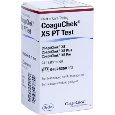COAGUCHEK XS PT Test, 24 timer