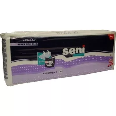 SUPER SENI Plus inkontinensbukser nat f.E.Gr.4 XL, 30 stk