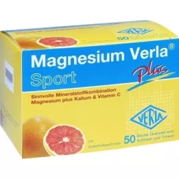 MAGNESIUM VERLA plus granulat, 50 stk