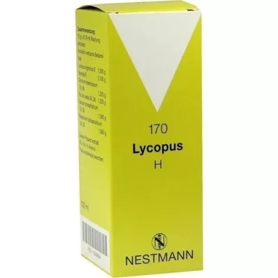 LYCOPUS H nr. 170 dråber, 100 ml LYCOPUS H nr. 170 dråber, 100 ml