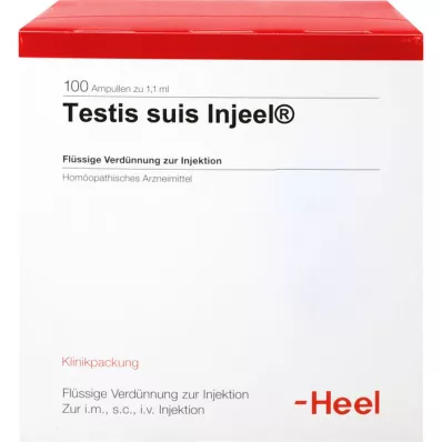 TESTIS SUIS Injeel ampuller, 100 stk TESTIS SUIS Injeel ampuller, 100 stk