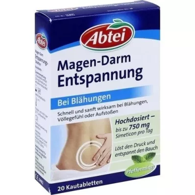ABTEI Mave-tarm afslapningstabletter, 20 stk