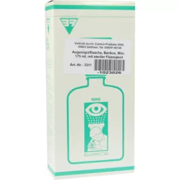 AUGENSPÜLFLASCHE Barikos mini m.ster.væske, 175 ml
