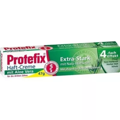 PROTEFIX Aloe Vera klæbende creme, 47 g PROTEFIX Aloe Vera klæbende creme, 47 g