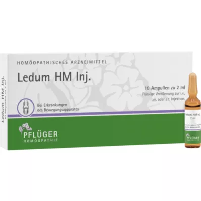 LEDUM HM Injicer ampuller, 10 stk