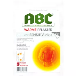 ABC Varmepudsfølsom Hansaplast med 10x14, 4 stk