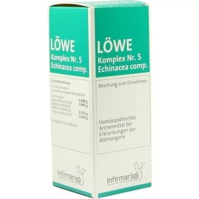 LÖWE KOMPLEX No.5 Echinacea comp. dråber, 100 ml