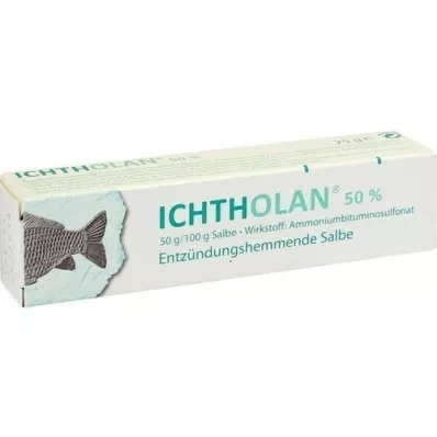 ICHTHOLAN 50% salve, 25 g