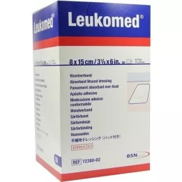 LEUKOMED steril plaster 8x15 cm, 50 stk