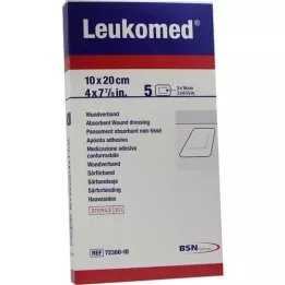LEUKOMED sterilplaster 10x20 cm, 5 stk
