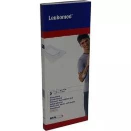LEUKOMED sterilplaster 10x30 cm, 5 stk