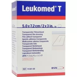 LEUKOMED transp.sterile plastre 5x7,2 cm, 50 stk