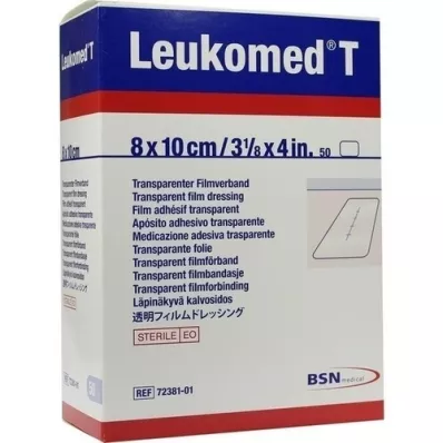 LEUKOMED transp.sterile plastre 8x10 cm, 50 stk