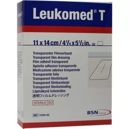 LEUKOMED transp.sterile plastre 11x14 cm, 50 stk
