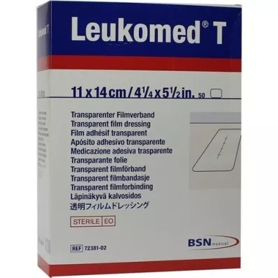 LEUKOMED transp.sterile plastre 11x14 cm, 50 stk LEUKOMED transp.sterile plastre 11x14 cm, 50 stk