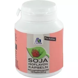 SOJA ISOFLAVON Kapsler 60 mg+E, 120 stk