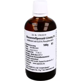 WASSERSTOFFPEROXID Opløsning 3 %, 100 g