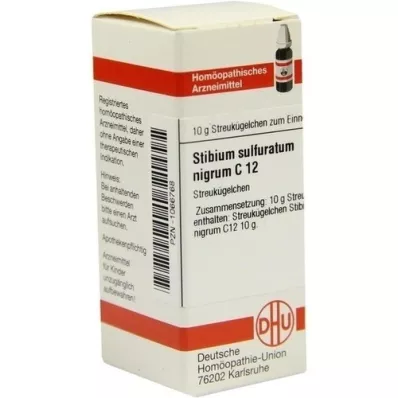 STIBIUM SULFURATUM NIGRUM C 12 kugler, 10 g