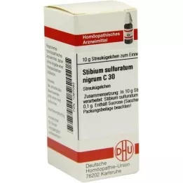 STIBIUM SULFURATUM NIGRUM C 30 kugler, 10 g