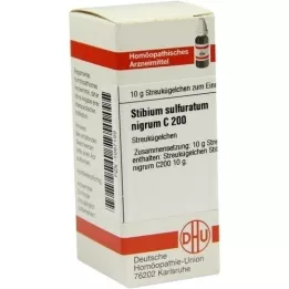 STIBIUM SULFURATUM NIGRUM C 200 kugler, 10 g