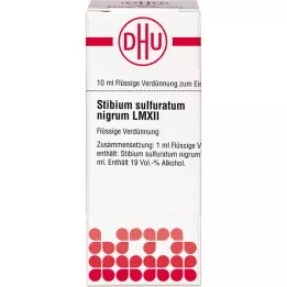 STIBIUM SULFURATUM NIGRUM LM XII Fortynding, 10 ml