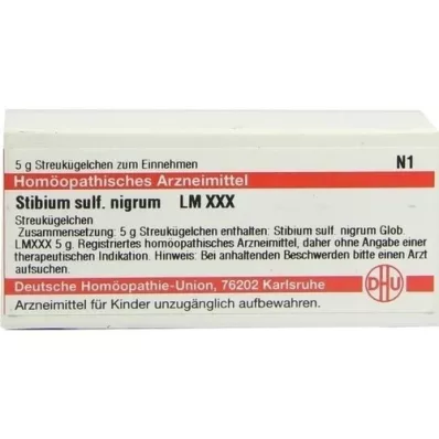 STIBIUM SULFURATUM NIGRUM LM XXX Kugler, 5 g