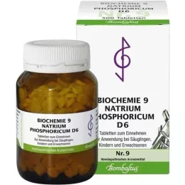 BIOCHEMIE 9 Natrum phosphoricum D 6 tabletter, 500 stk