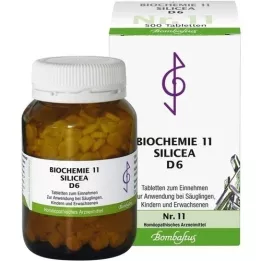 BIOCHEMIE 11 Silicea D 6 tabletter, 500 stk