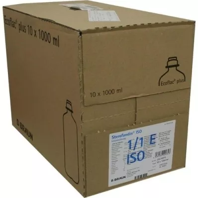 STEROFUNDIN ISO Ecoflac Plus infusionsopløsning, 10X1000 ml