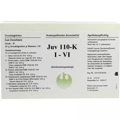 JUV 110 K I-VI Kugler, 6X20 g